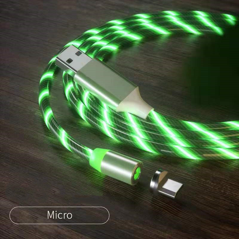 3-in-1 Magnetic Charging Cable – Micro USB & Type-C | 1m/2m Nylon Braided – car-accessory