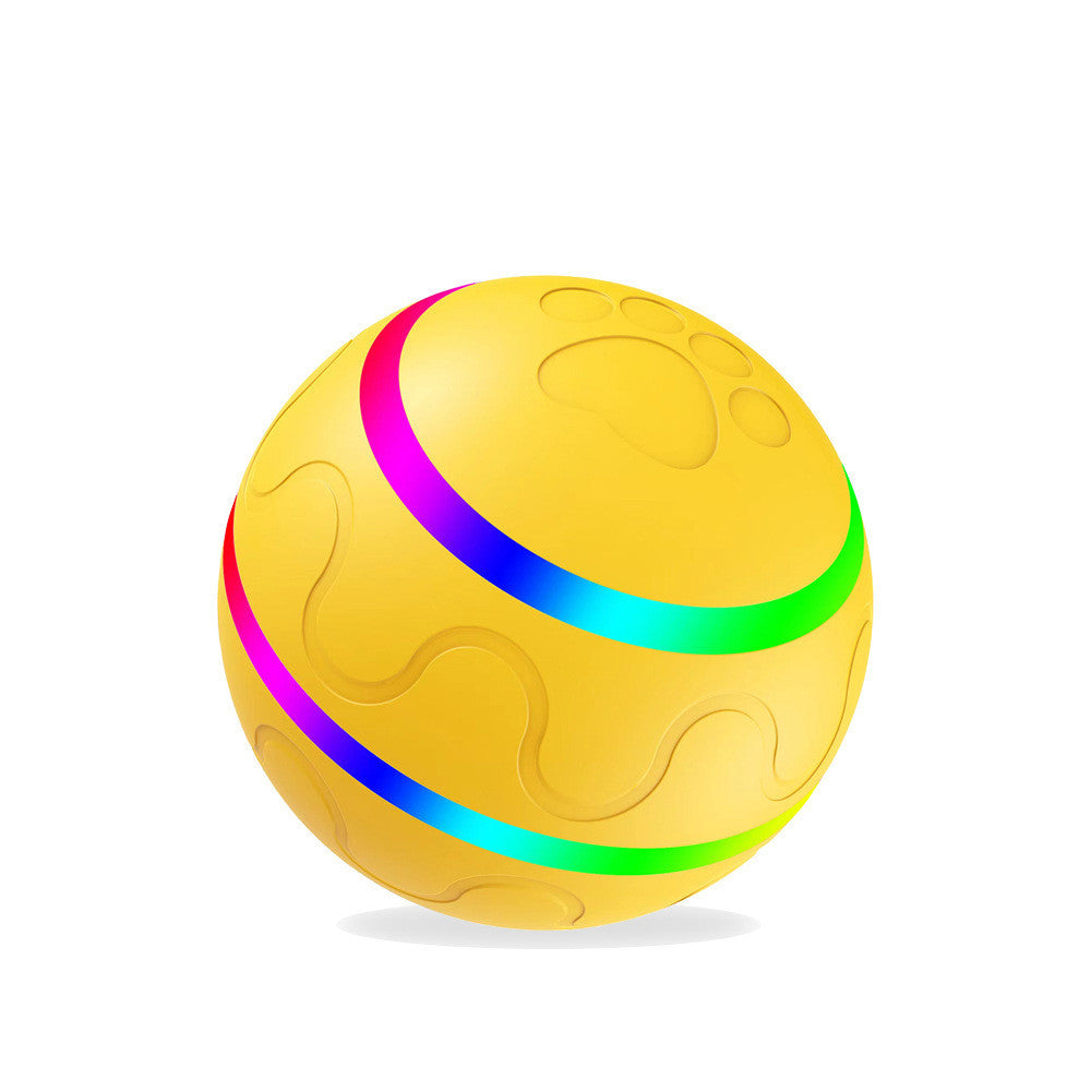 Interactive Smart Rolling Cat Ball Toy – USB Rechargeable | Auto Movement & Remote Control
