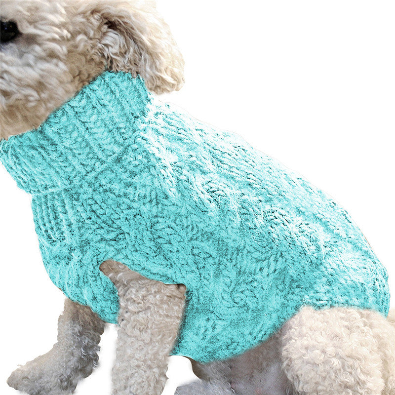 Cozy Acrylic Pet Sweater – Soft Knit for Small Dogs & Cats