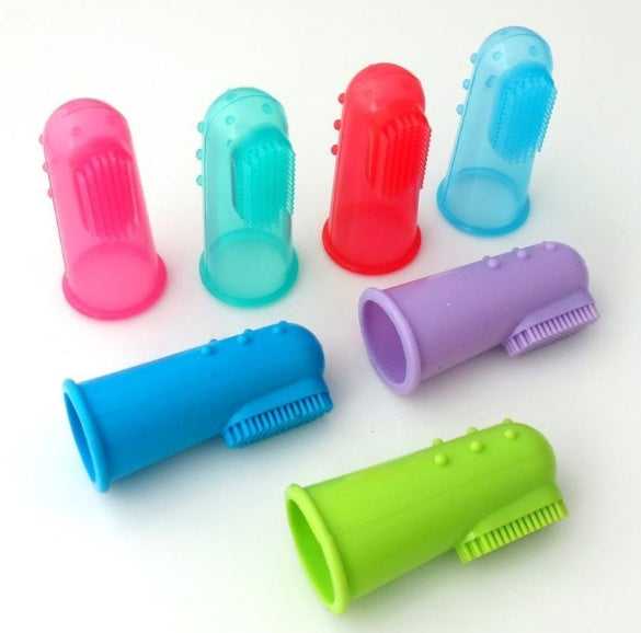 Super Soft Pet Finger Toothbrush – Gentle Dental Care for Cats & Dogs