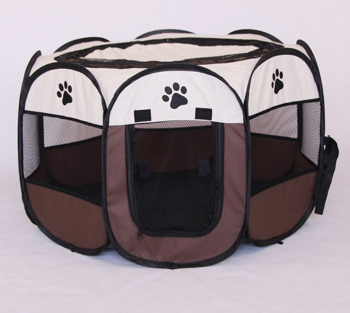 Waterproof Outdoor Dog Tent – Breathable & Mosquito-Proof with Detachable Skylight