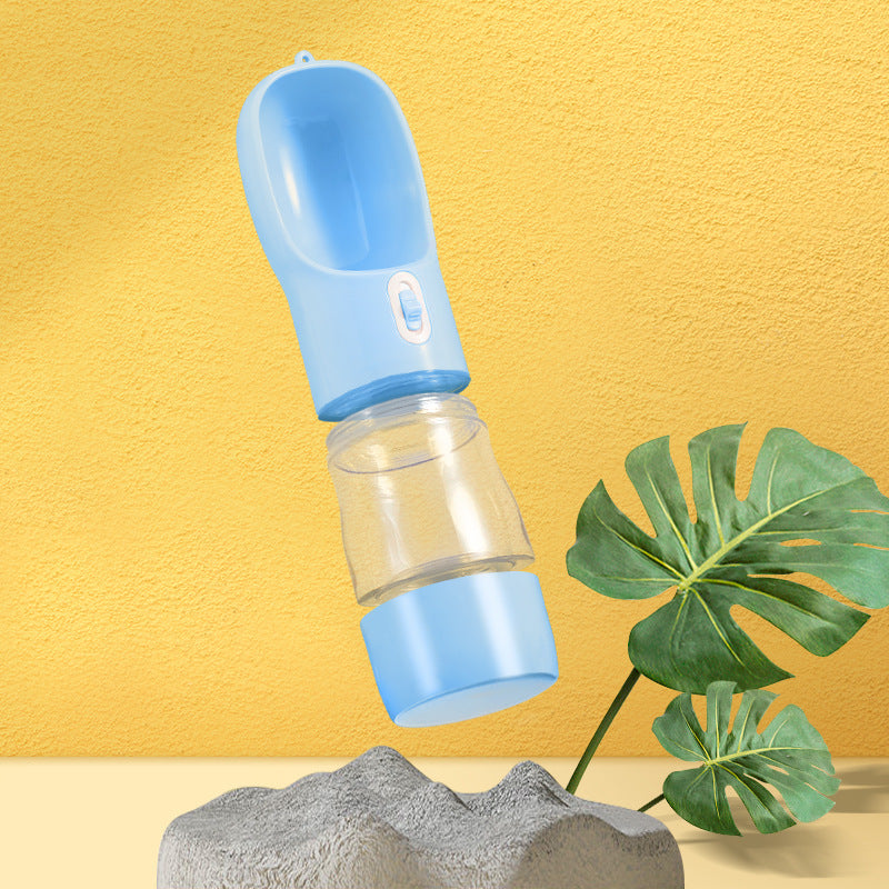 Portable Pet Water Bottle – 458ml Leak-Proof Dog & Cat Travel Cup