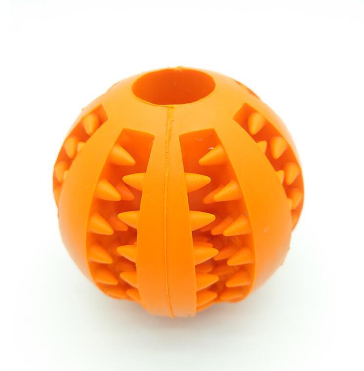 Silicone Dog Treat Ball – Chew Toy & Teeth Cleaning Dispenser