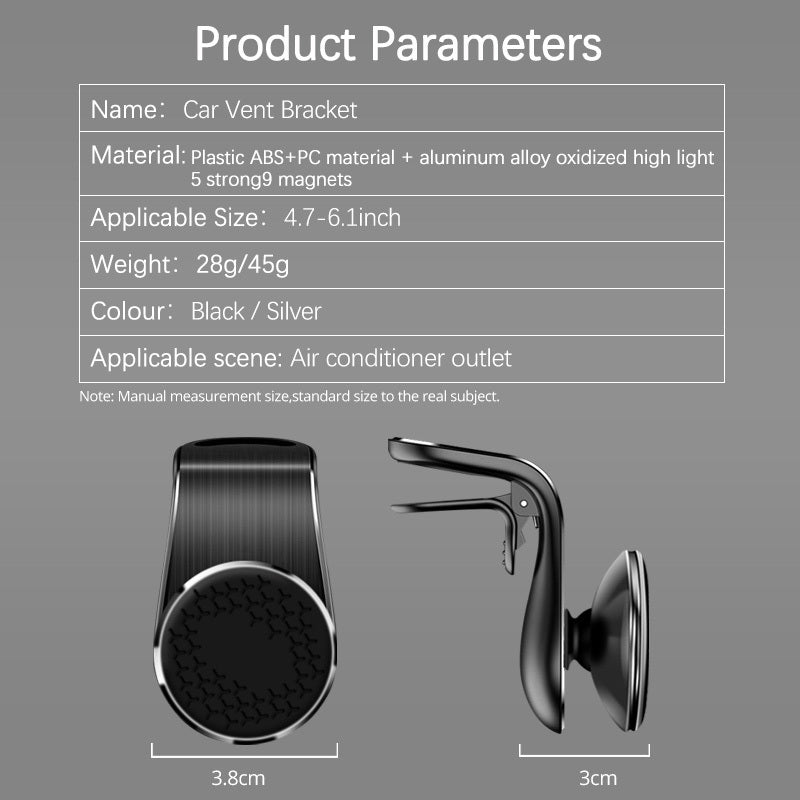 Upgraded 360° Rotating Magnetic Patch – Super Strong Adjustable Mount