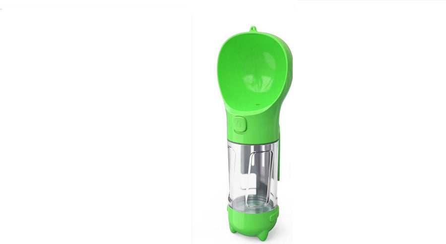 3-in-1 Pet Travel Mug – Water Bottle, Poop Scoop & Food Container – grooming kit