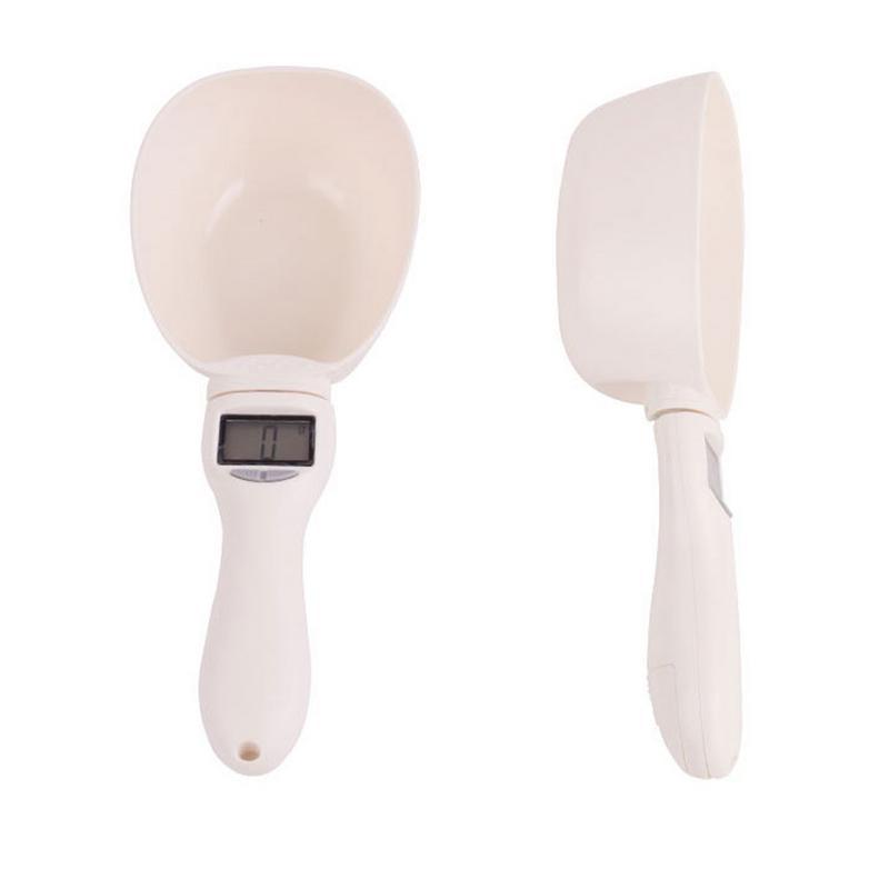 Digital Pet Food Measuring Spoon – LCD Display & 5 Units for Accurate Feeding