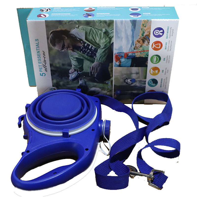 Plastic Dog Leash with Grip – Non-Retractable Lead for Small to Medium Dogs