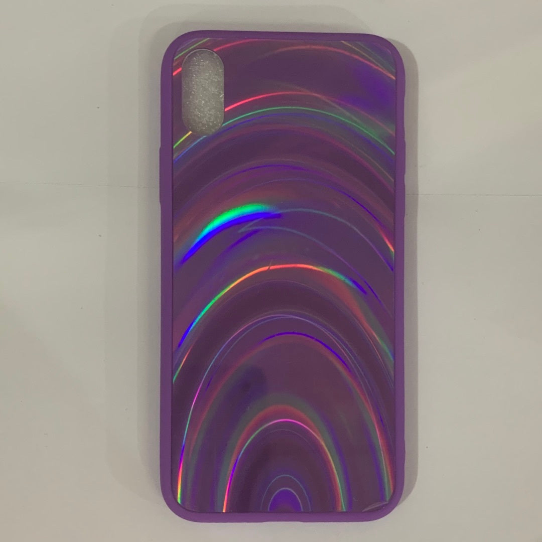 3D Rainbow Glitter Gradient Phone Case – Sparkly Soft Edge Full Cover – phone-case