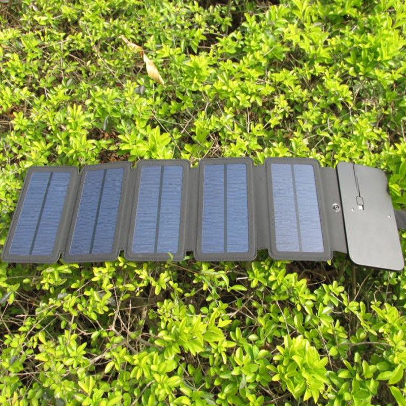 7W Folding Solar Charger – Portable USB Solar Panel for Camping & Emergency Use – power-bank