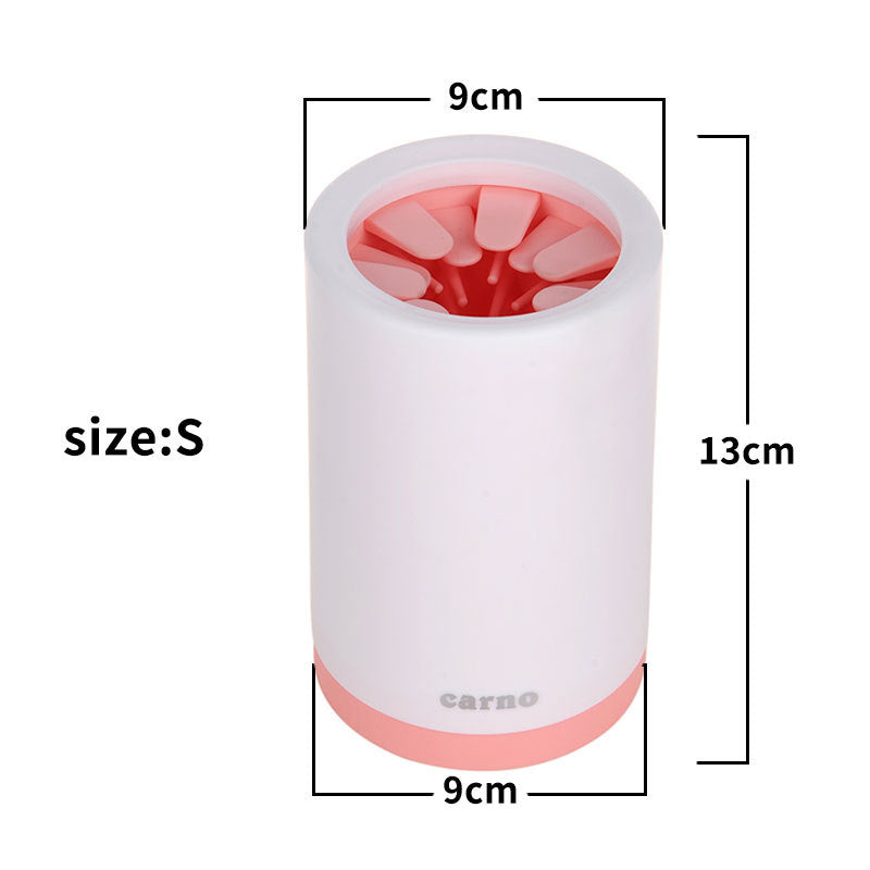 Soft Silicone Dog Paw Cleaner Cup – Portable & Washable Pet Foot Washer