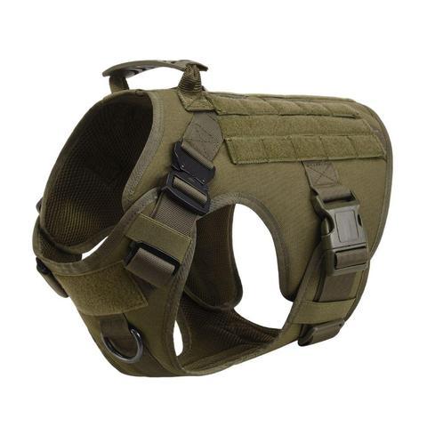 Tactical Dog Harness with Molle – Military-Grade No-Pull Vest