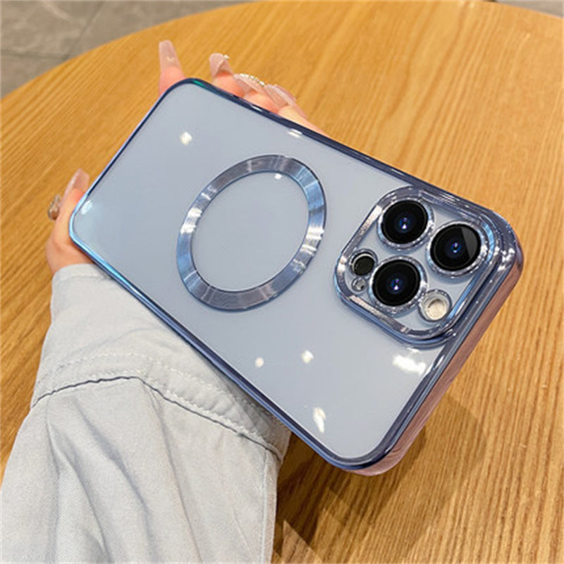 Solid Color TPU iPhone Case – Slim & Shockproof Back Cover – phone-case