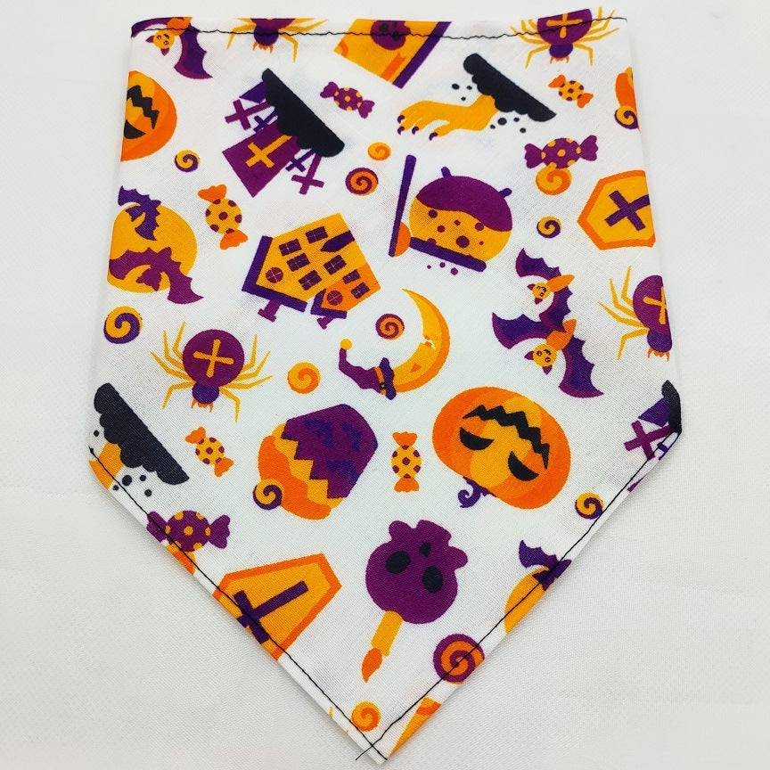 Tie-Dye Pet Bandana – Soft Polyester Dog & Cat Scarf