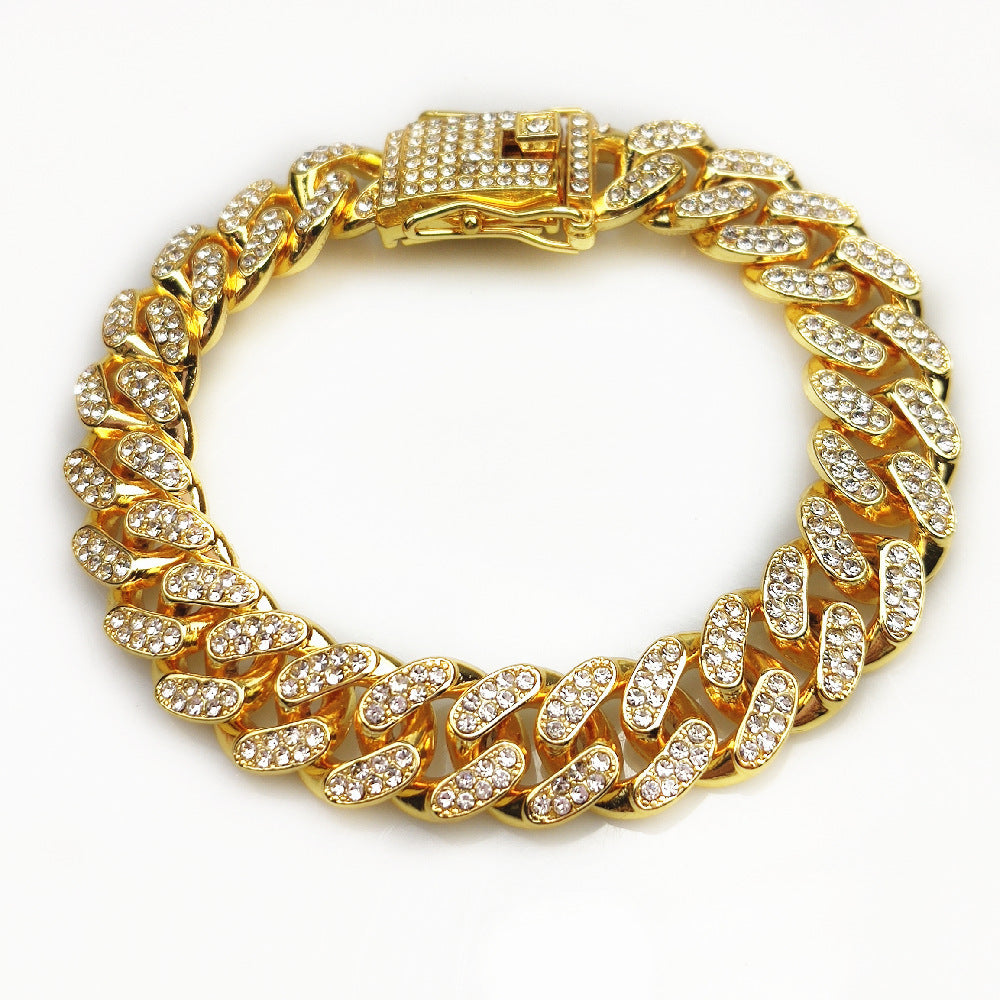 Cuban Link Chain Necklace – Hip Hop Style for Men, Women & Pets