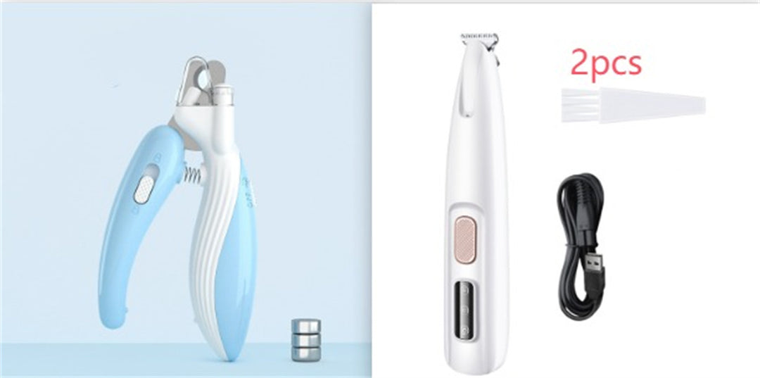 LED Pet Paw Trimmer – Safe, Precise Grooming for Dogs & Cats
