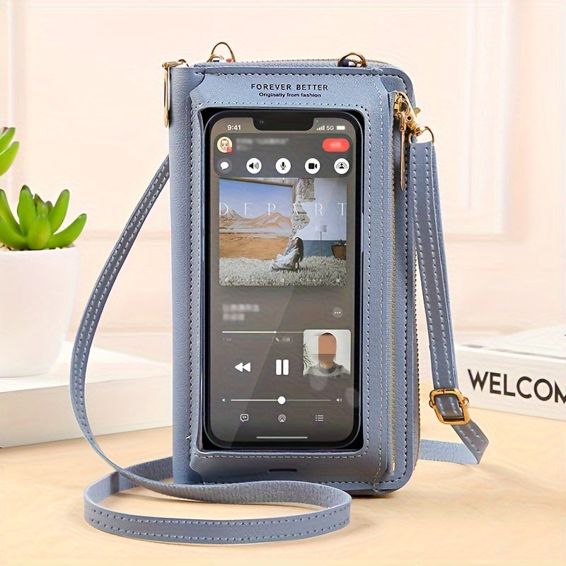 Touchscreen Phone Crossbody Bag – Anti-Theft & Stylish Gift