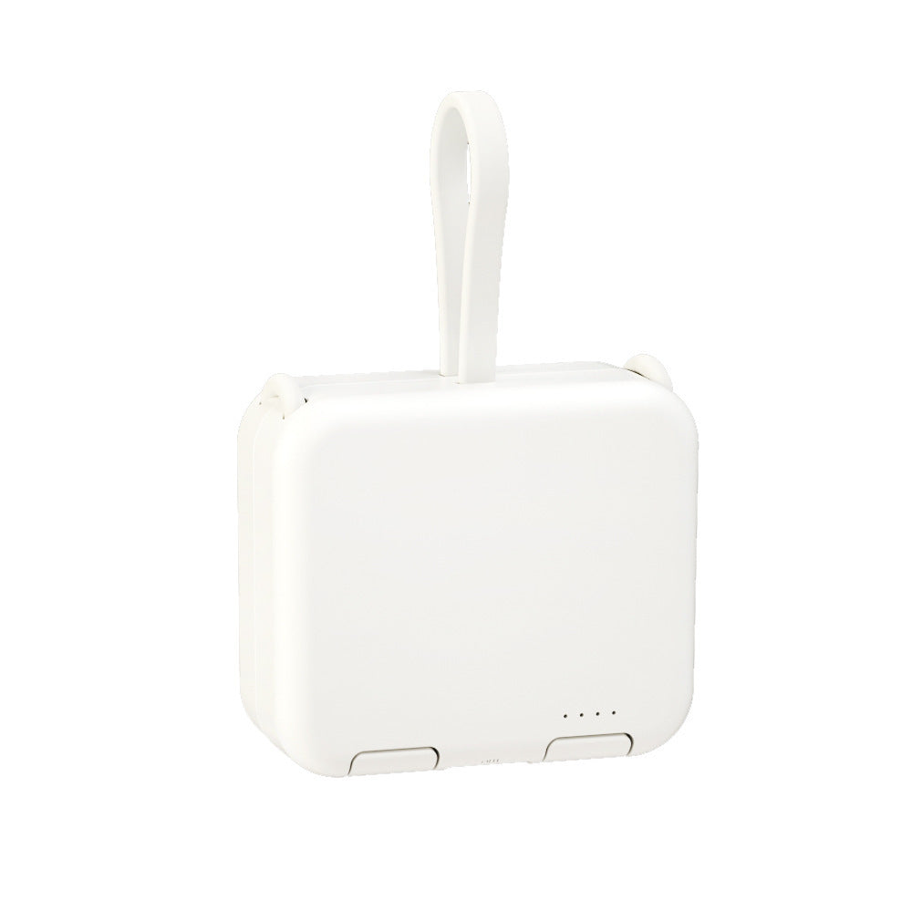Handbag Clip Power Bank – 4000mAh Portable Charger with Stand & Multi-Port Output