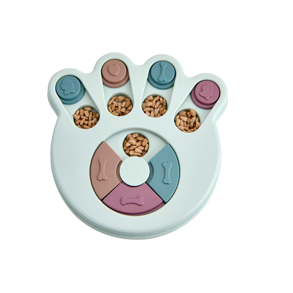 Interactive Puzzle Feeder Bowl – Slow Eating for Dogs & Cats