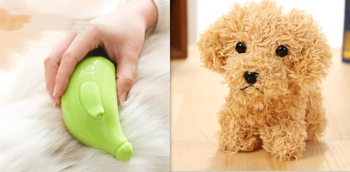Rechargeable Steamy Pet Grooming Brush – USB Massage Comb for Cats & Dogs