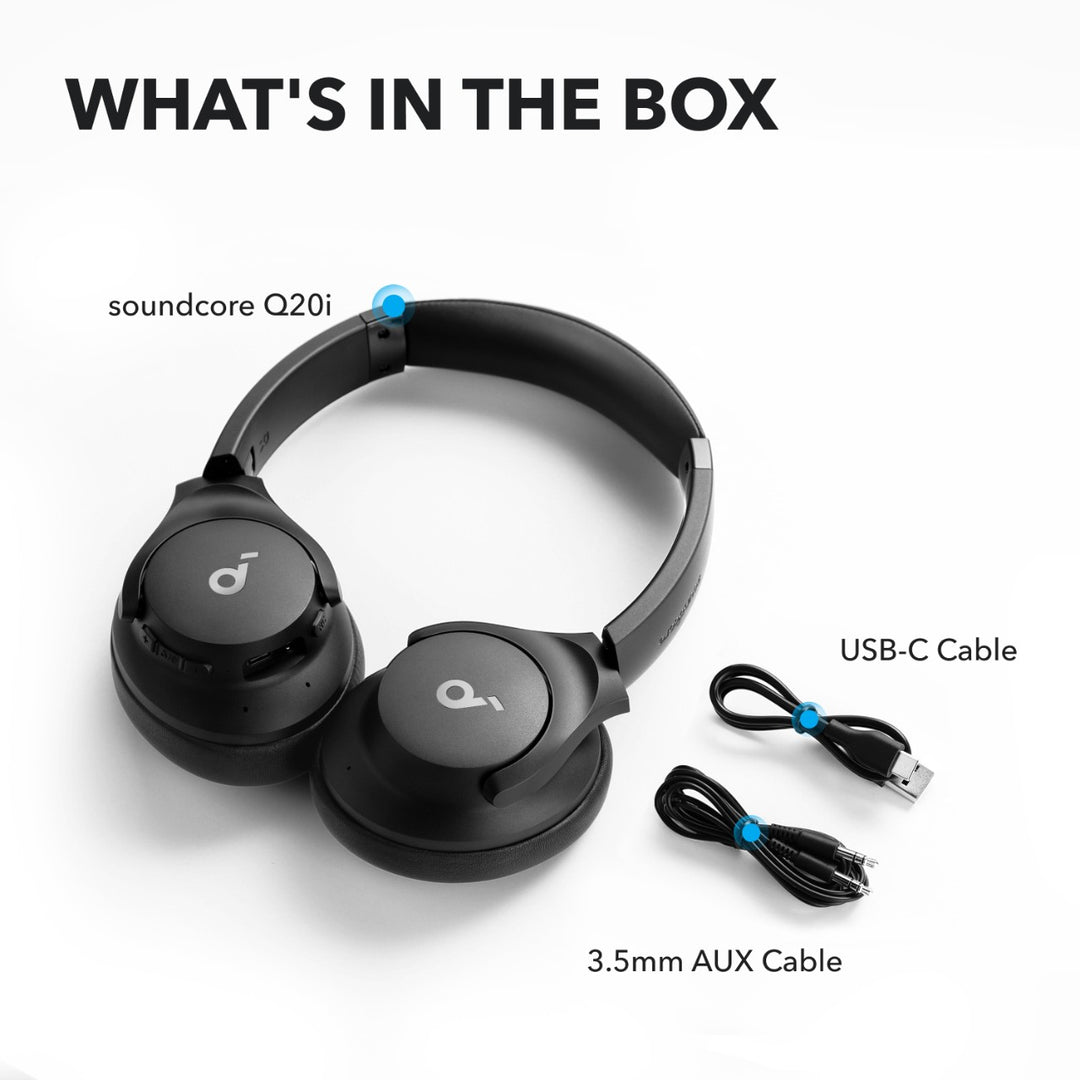 Soundcore ANC Wireless Headphones | 60H Battery & BassUp