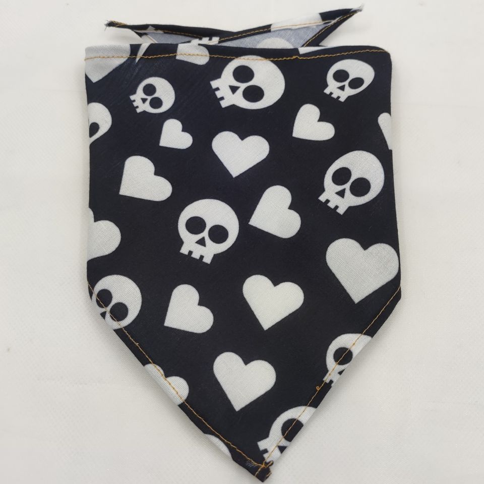 Tie-Dye Pet Bandana – Soft Polyester Dog & Cat Scarf