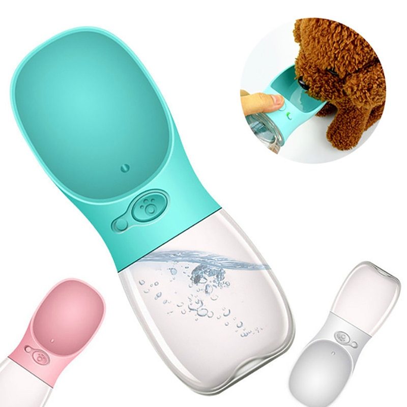 Portable Pet Water Bottle – Leak-Proof Travel Dispenser for Dogs & Cats