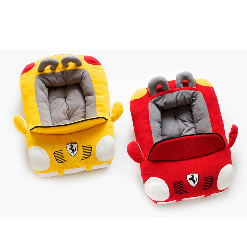 Luxury Car Pet Bed – Cozy Nest for Small Dogs and Cats