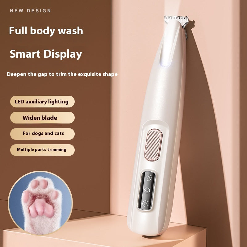 LED Pet Paw Trimmer – Safe, Precise Grooming for Dogs & Cats