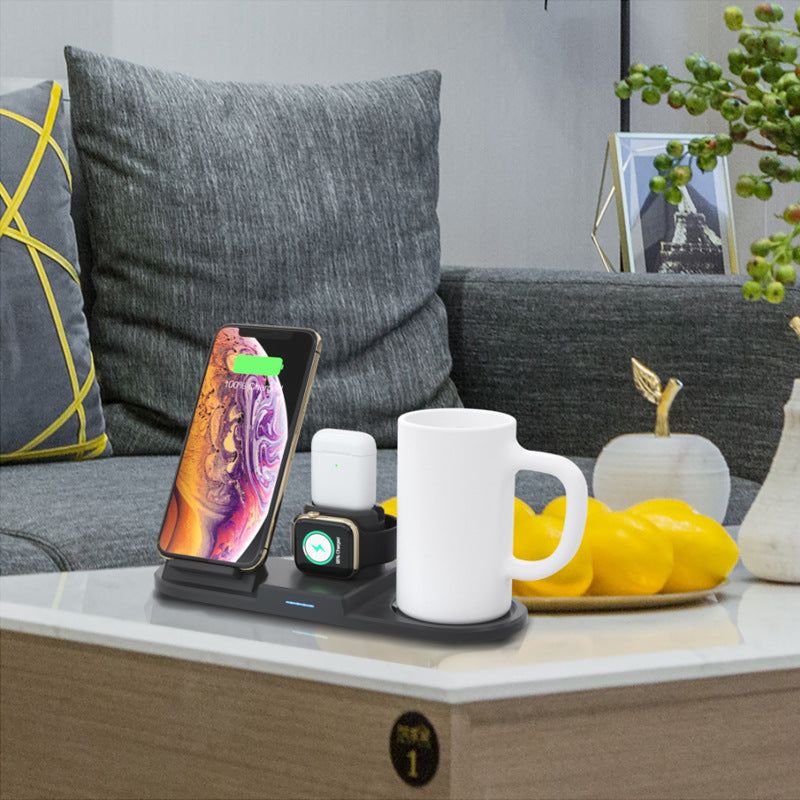 36W Wireless Charger – Fast Charging Pad with Type-C Port & LED Indicator – power-bank