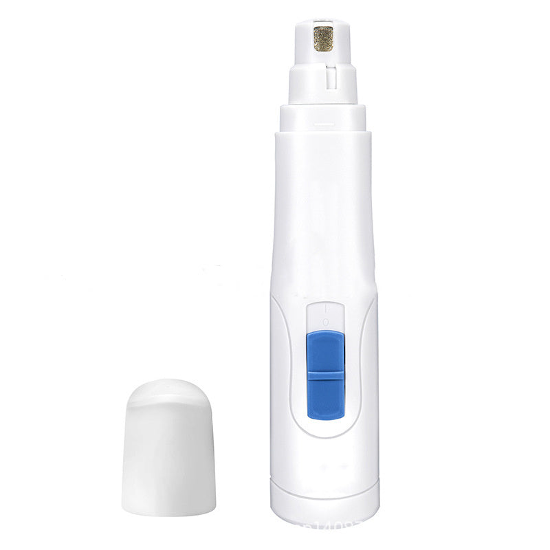 USB Pet Nail Grinder – Quiet, Safe, Rechargeable Grooming Tool for Cats & Dogs