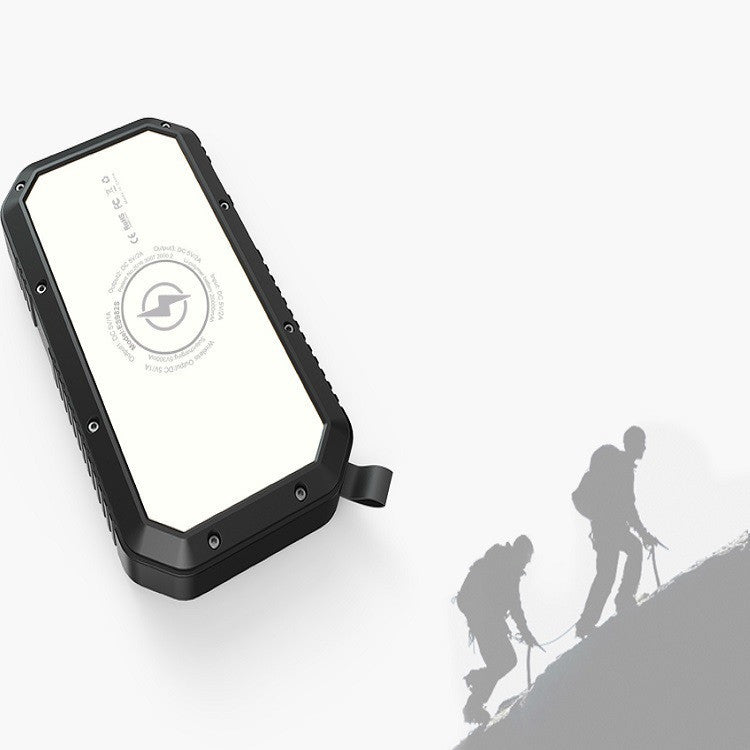 Eco-Friendly Wireless Power Bank – 4-Port, Fast Charging, Compact 178mm Design