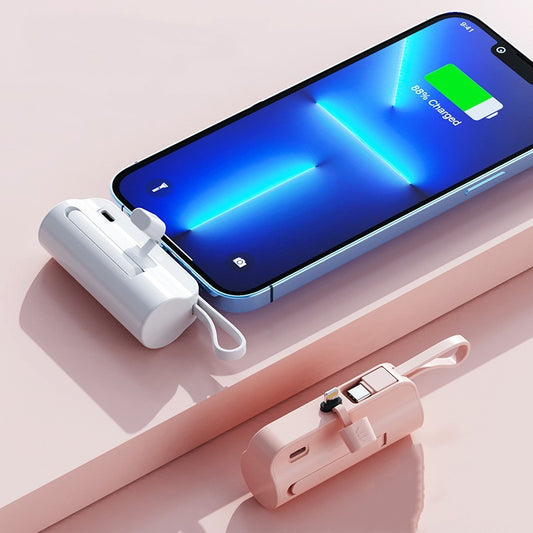 Ultra-Slim 5000mAh Magnetic Wireless Power Bank – PD20W Fast Charging – power-bank