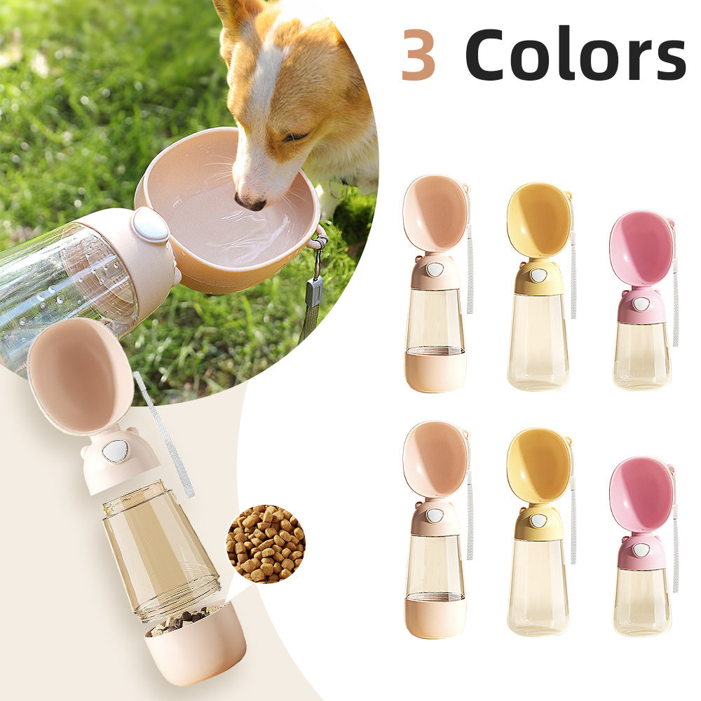 Portable Pet Water Bottle – Leak-Proof Travel Dog Cup for Outdoor Hydration – grooming kit