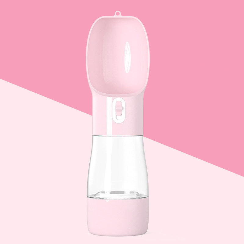2-in-1 Pet Water Bottle & Food Dispenser – Leakproof Travel Bottle for Dogs & Cats – grooming kit