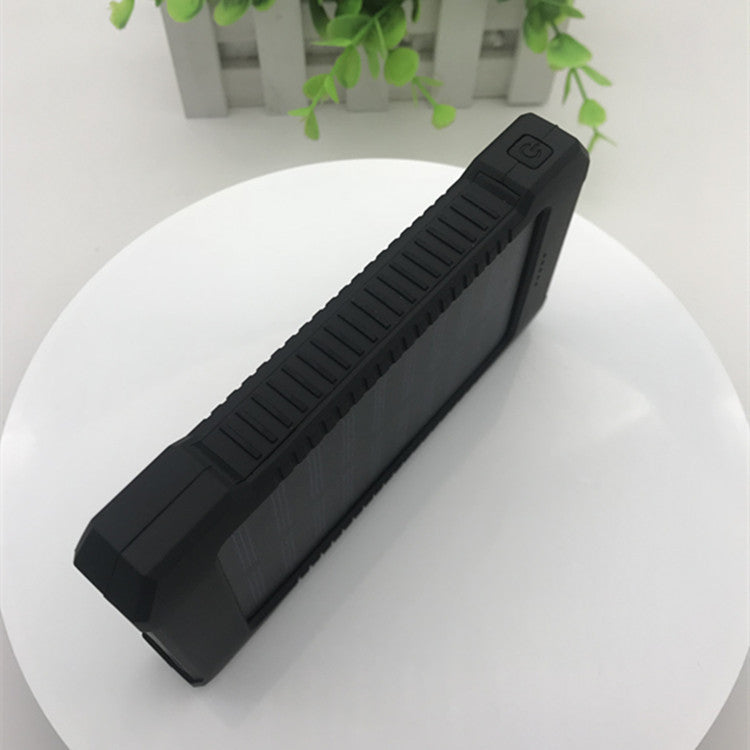 8000mAh Solar Power Bank with LED Light & Compass – Waterproof Outdoor Charger – car-accessory