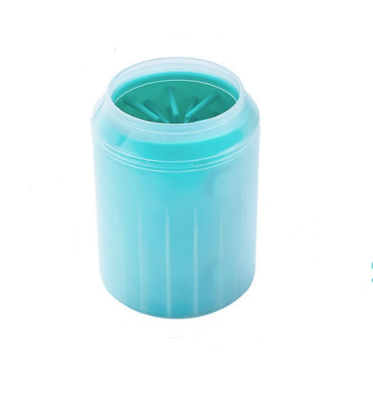 Pet Paw Cleaner Cup – 360° Soft Bristle Cleaner for Dogs & Cats