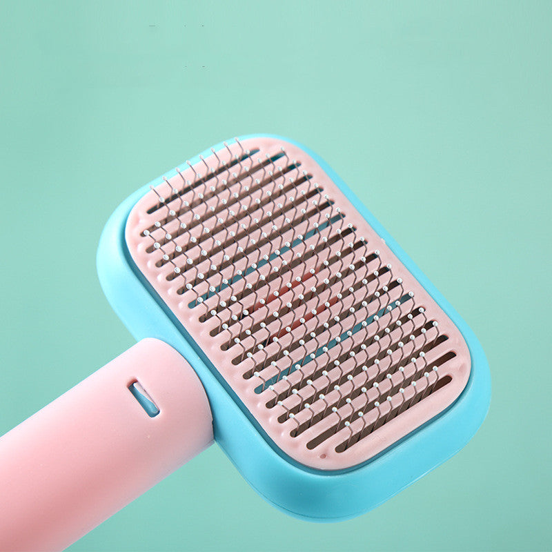 Pet Hairball & Matting Prevention Comb – Massage Brush for Dogs & Cats