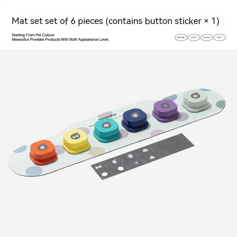 Pet Talking Button – Recordable Communication Device for Dogs & Cats