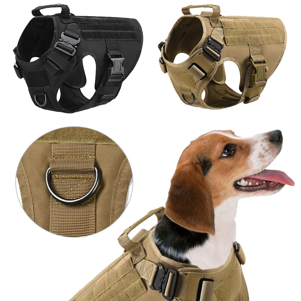 Tactical Dog Harness with Molle – Military-Grade No-Pull Vest