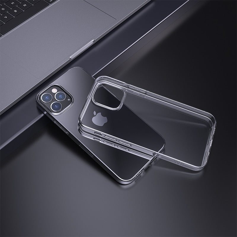 Ultra-Clear TPU Phone Case – 0.8mm Slim Transparent Cover with Camera Protection