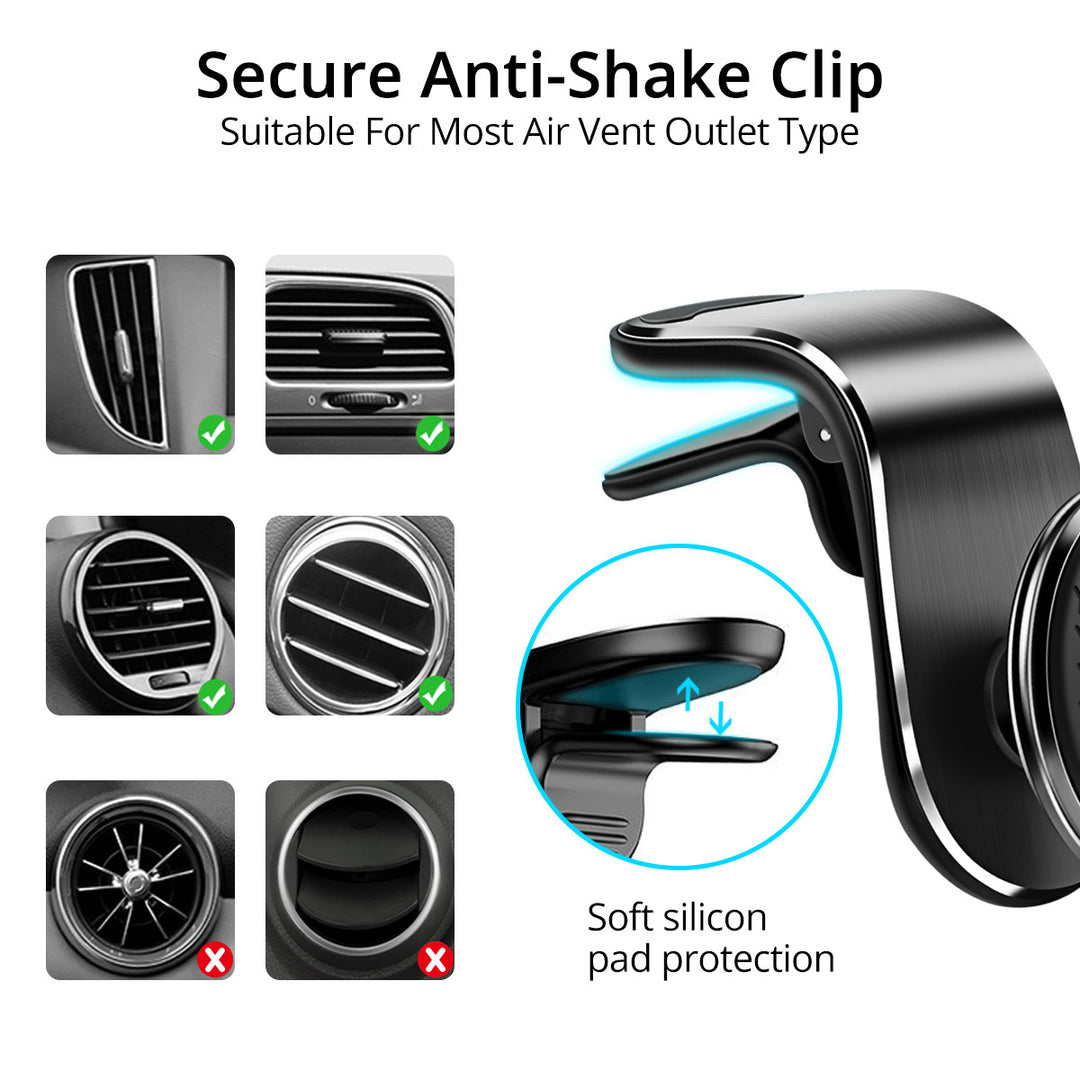 Upgraded 360° Rotating Magnetic Patch – Super Strong Adjustable Mount