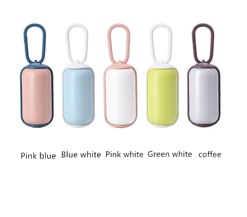 Portable Dog Poop Bag Holder – Compact Garbage Box for Walks & Travel