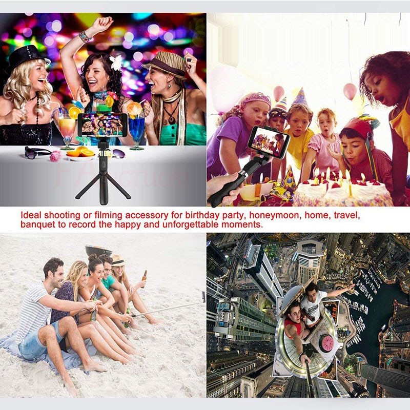 Bluetooth Selfie Stick Tripod – Universal Phone Holder for iPhone & Android - JEFF's Favorite Picks