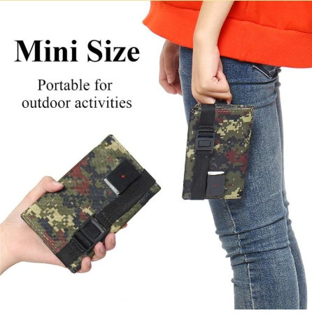 7W Folding Solar Charger – Portable USB Solar Panel for Camping & Emergency Use – power-bank