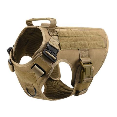 Tactical Dog Harness with Molle – Military-Grade No-Pull Vest