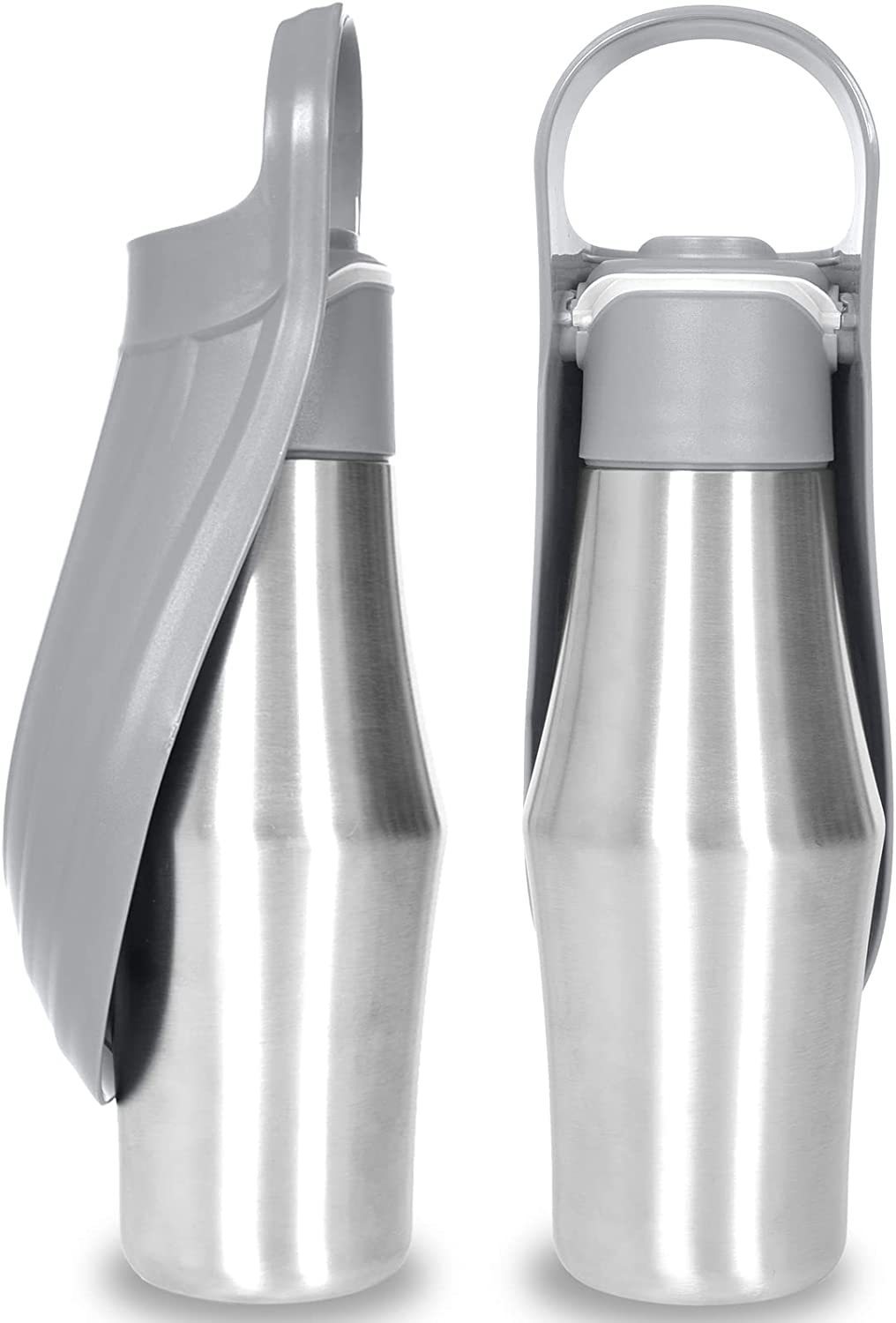 750ml Stainless Steel Pet Water Bottle – Leakproof & Recyclable Design for Dogs & Cats – grooming kit