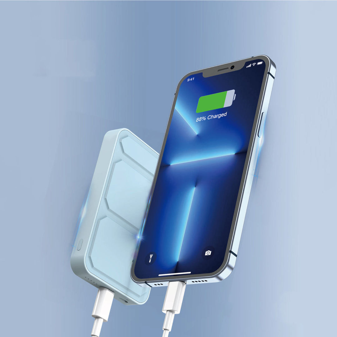 Ultra-Slim Magnetic Wireless Power Bank 5000mAh – PD20W Fast Charger