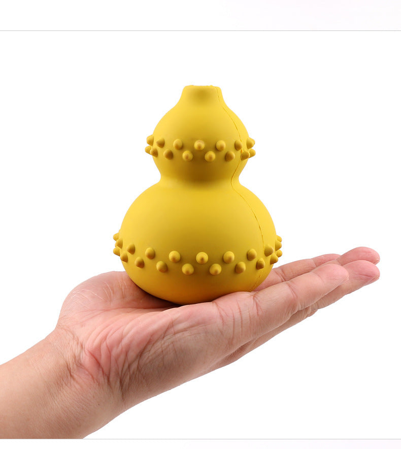 Leaky Gourd Dog Treat Toy – Slow Feeder Puzzle Ball for Small & Medium Dogs