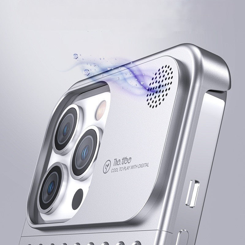 Aromatherapy Aluminum iPhone Case – Ultra-Thin Heat Dissipation Design
