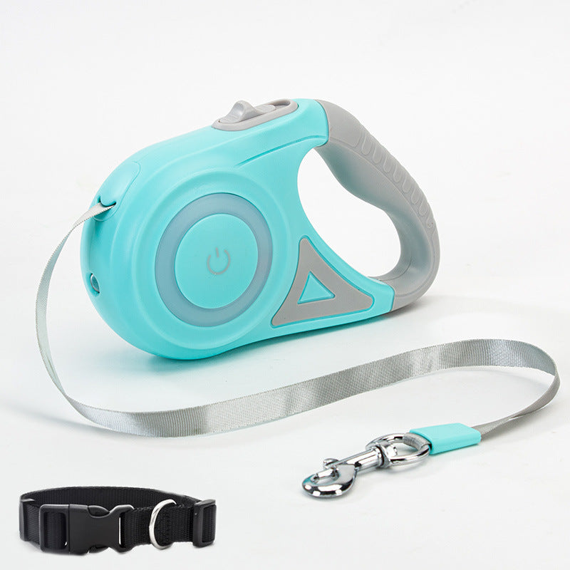 Retractable Dog Leash with Lock – Tangle-Free & Durable for Safe Walks